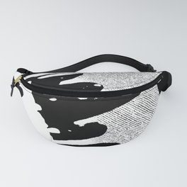 Spilt Milk contemporary abstract art and home decor Fanny Pack