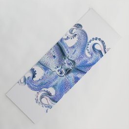 Vintage marine octopus - french navy Yoga Mat