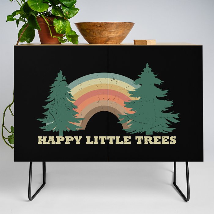 Happy Little Trees Credenza