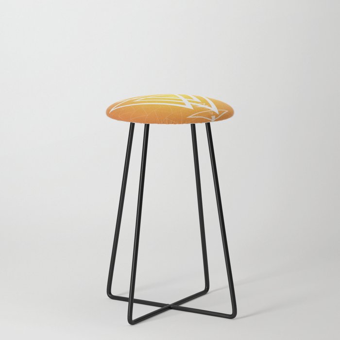 Triangles Counter Stool