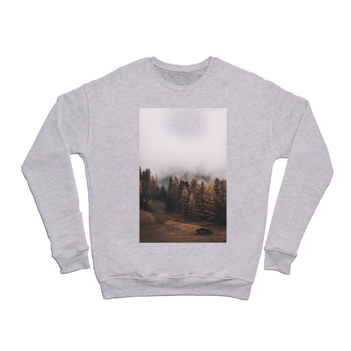 Smoky Autumn Forest Crewneck Sweatshirt