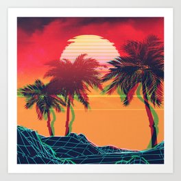Grid Lines Art Prints Society6