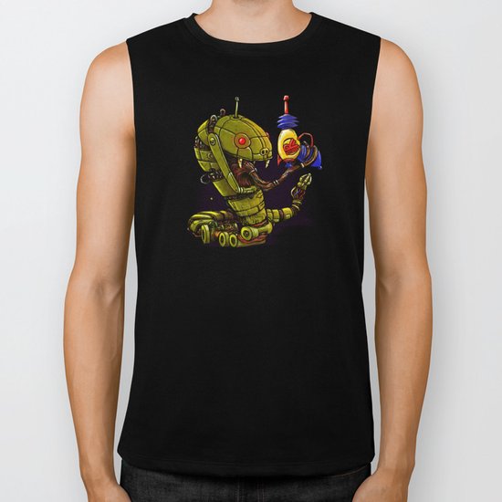 Robot Reptile Raygun Biker Tank