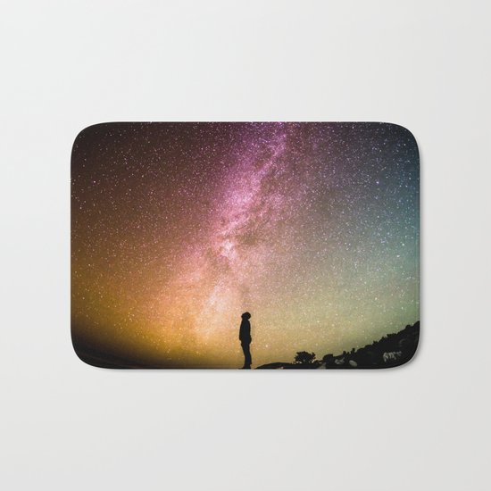 Me against the universe Bath Mat