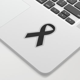 Black Awareness Support Ribbon Sticker | Graphicdesign, September, Virginia, Lost, Mourning, Attack, Remembrance, Cause, Disorders, Support 