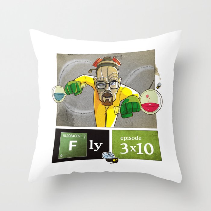 Fly e03x10 Throw Pillow