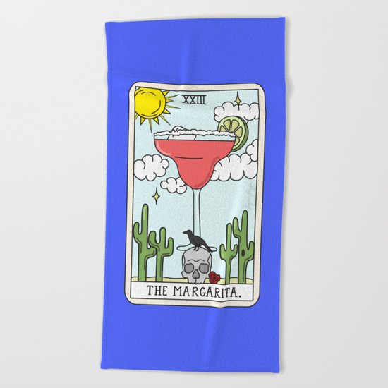 MARGARITA READING Beach Towel
