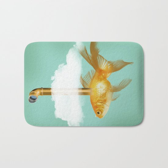 Periscope Goldfish Bath Mat