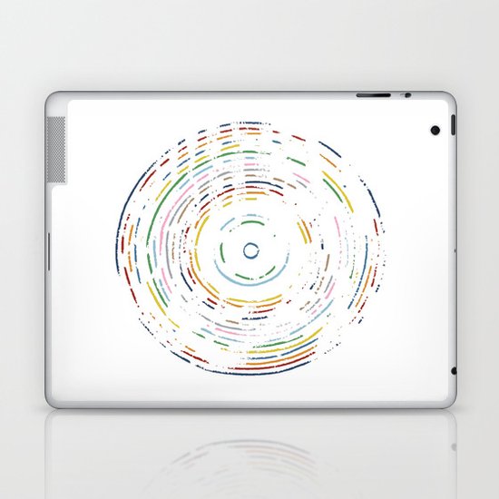 Rainbow Record Laptop & iPad Skin