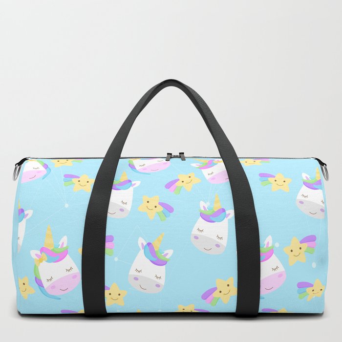 Unicorn Duffle Bag by Kiddo Deco by Natalia Correal