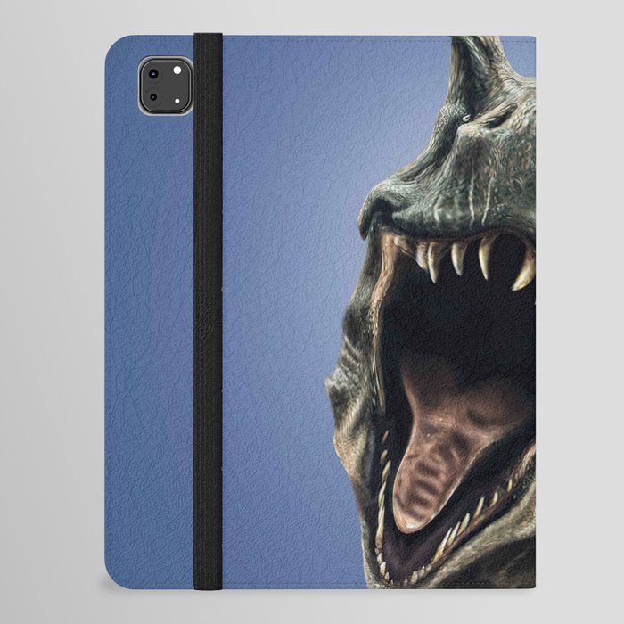 Smiling Dinosaur Selfie iPad Folio Case