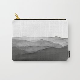 Foggy Mountains Minimalist Carry-All Pouch