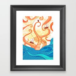 The Fisherman Framed Art Print