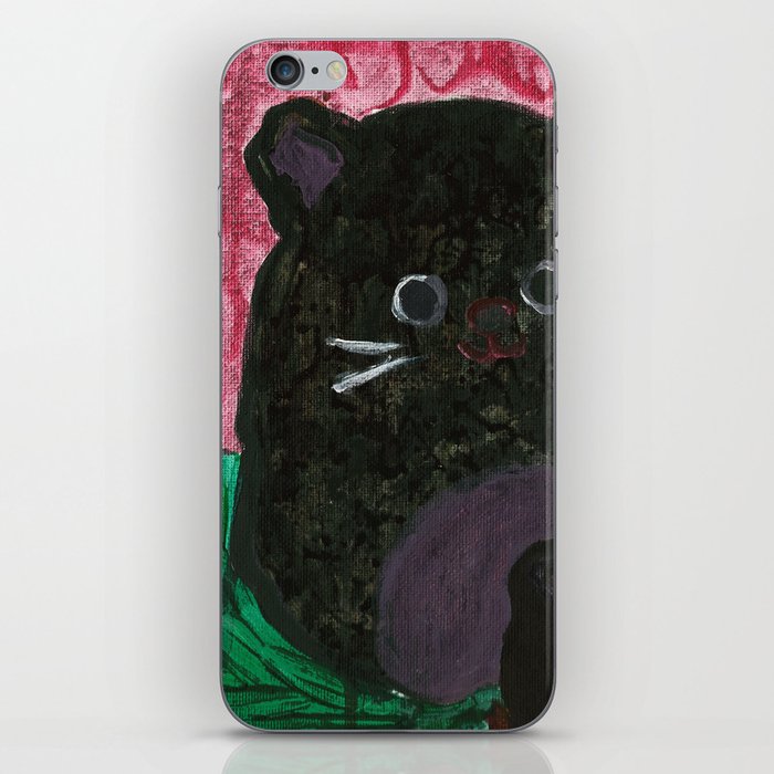 Cat and mouse iPhone Skin