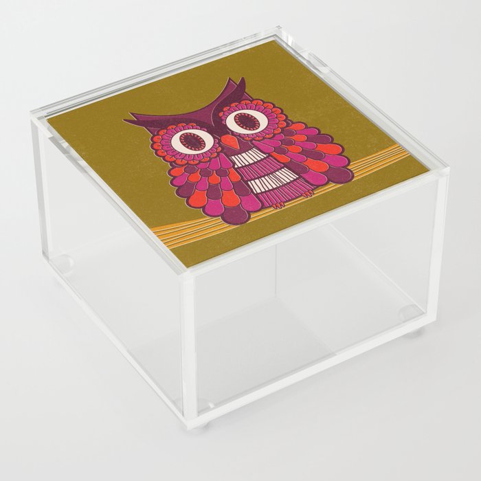 The owls are not what they seem Acrylic Box