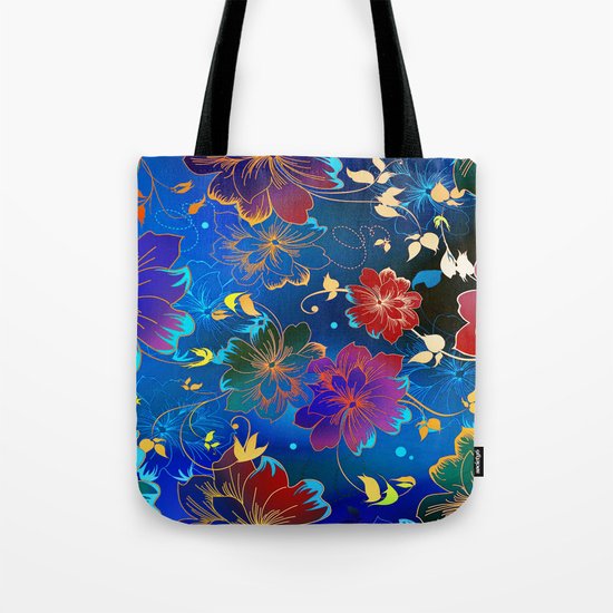 Floral Pattern 2 Tote Bag
