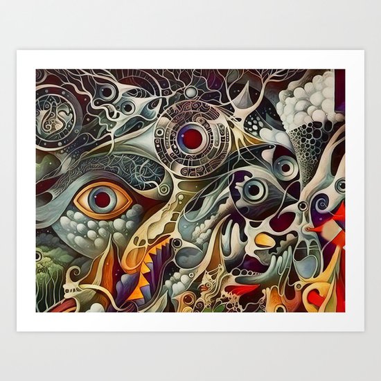 All Seeing Art Print