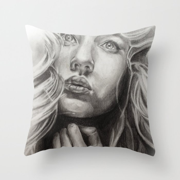 Find The Light     By Davy Wong Throw Pillow