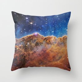 James Webb Nebula Throw Pillow