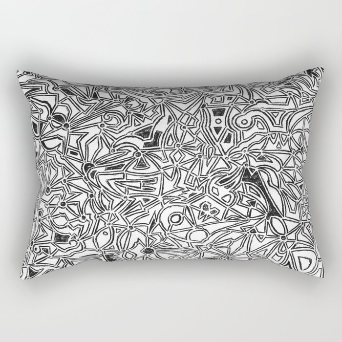 abstract pattern Rectangular Pillow