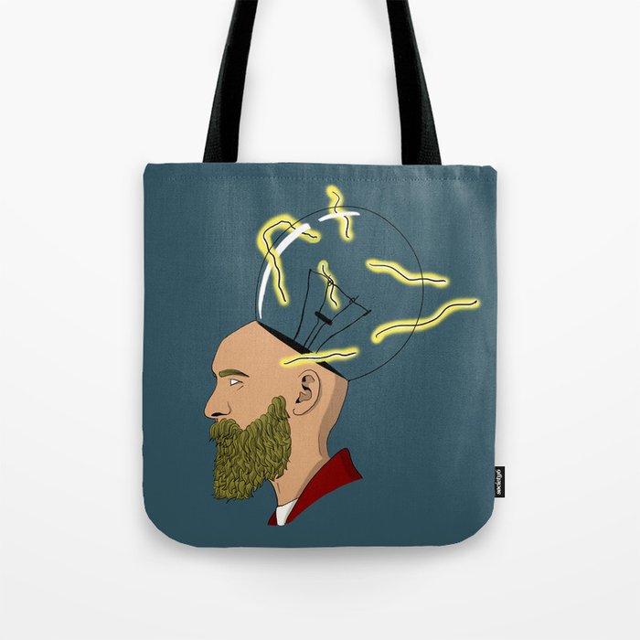 Hipster current Tote Bag