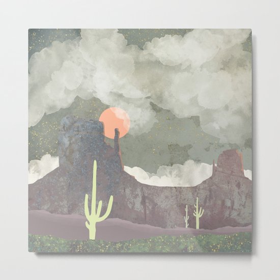 Desertscape Metal Print