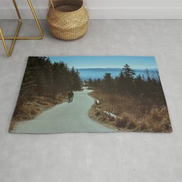Path up the Great Smoky Mountains Rug