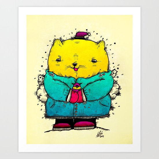 Hugs Art Print