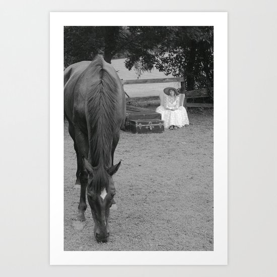 Waiting... Art Print