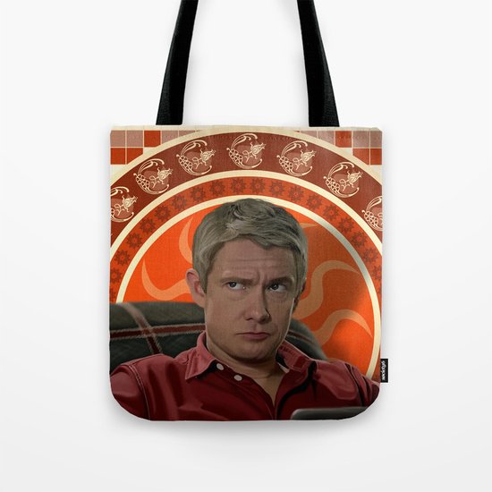 Living with Sherlock Holmes Tote Bag