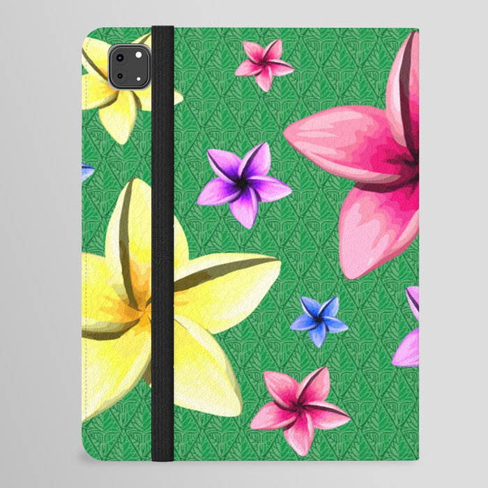 Flower Crazy iPad Folio Case