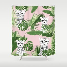 Jungle Cat Shower Curtains For Any Bathroom Decor Society6
