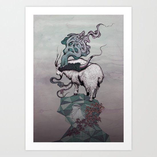 Seeking New Heights Art Print