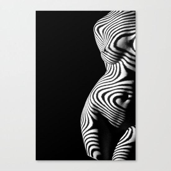 ZebraWoman Canvas Print