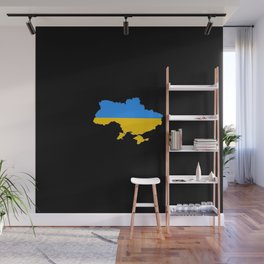 Shape of Country : Ukraine 4 Wall Mural