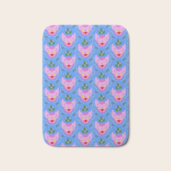 Vampire Bat Bath Mat