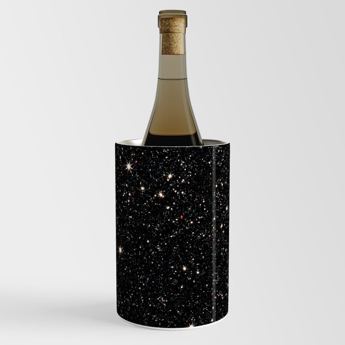 black glitter night  Wine Chiller