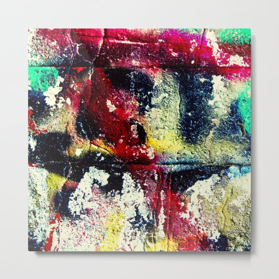 painted Metal Print