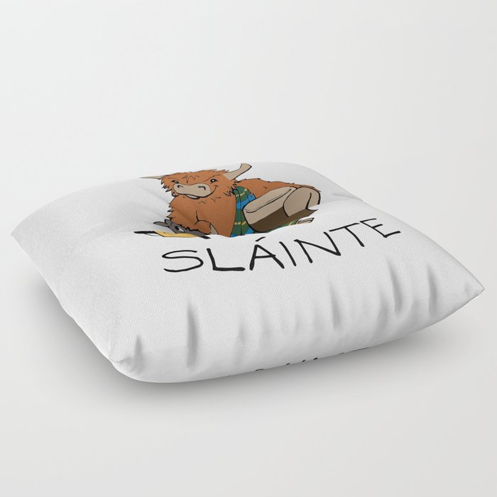 Saint Pat's Slainte Floor Pillow