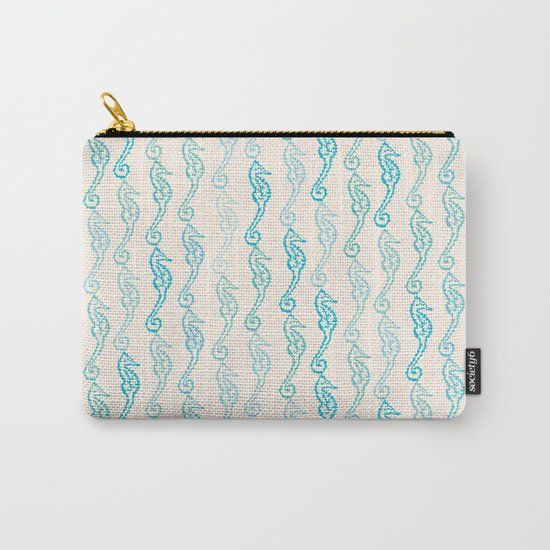 Pastel Marine Pattern 01 Carry-All Pouch