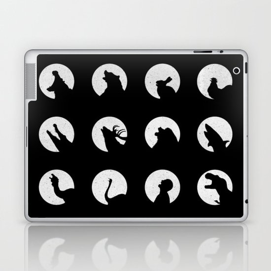 Wolf's Night Off Laptop & iPad Skin