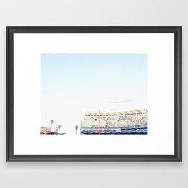 Dodger Stadium Magic Hour Framed Art Print | Architecture, Photo, Landscape 