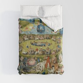 Hieronymus Bosch The Garden Of Earthly Delights Duvet Cover