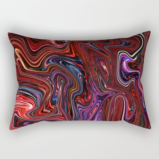 Liquefied 5 Rectangular Pillow