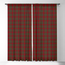 The Royal Stewart Clan Christmas Tartan Blackout Curtain