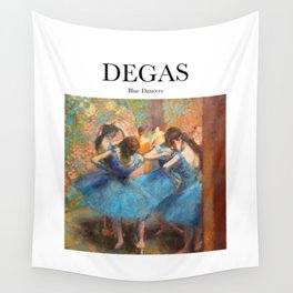 Degas - Blue Dancers Wall Tapestry