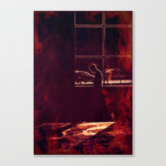 The heat is on Canvas Print
