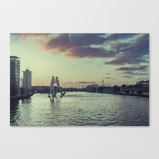 Molecule Man Canvas Print