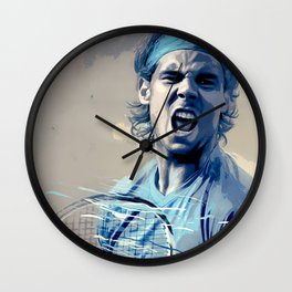 Rafa Nadal -Roger Federer Wall Clock