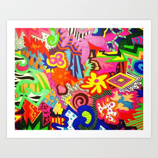 Colour Art Print